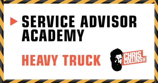 Heavy Truck Service Advisor Academy
